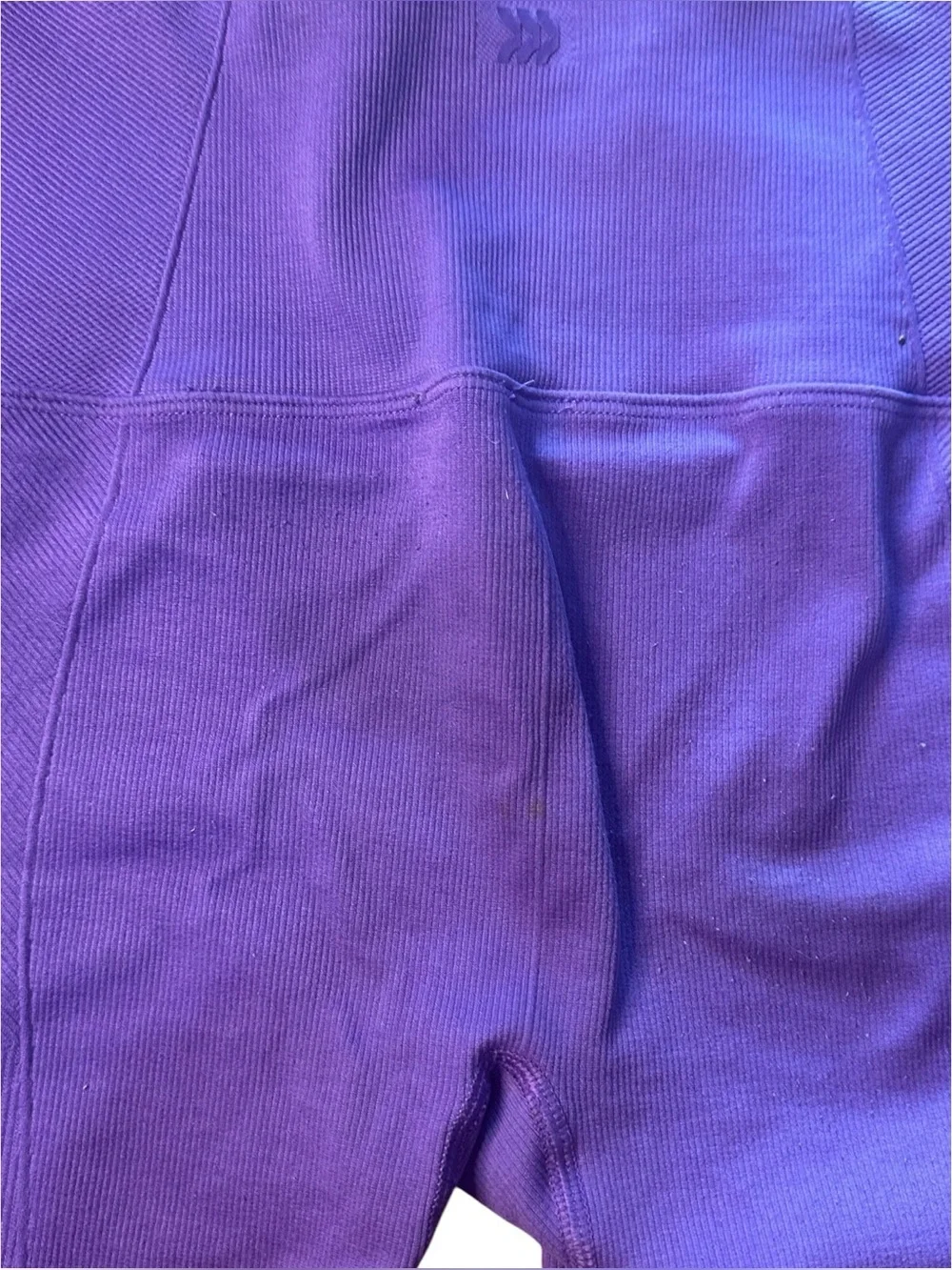 All in Motion Women’s M Purple Seamless High Rise Biker Shorts Yoga Workout